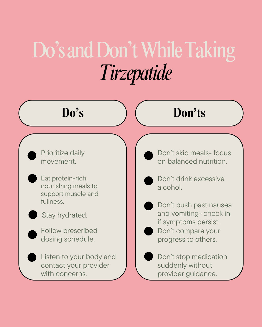 Tirzepatide Refill (Returning Clients)